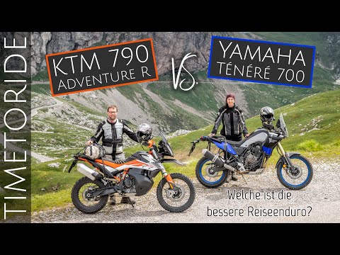 Reiseenduro Vergleichstest: Yamaha Ténéré 700 vs. KTM 790 Adventure R