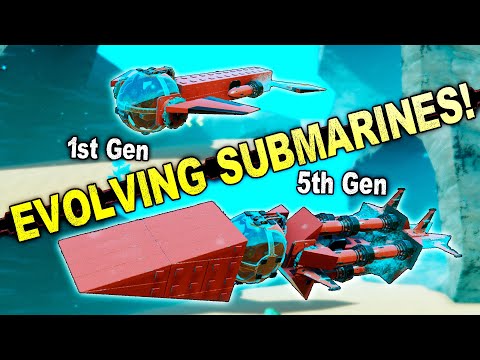 We Used Evolution to Create the Fastest Subs! - Trailmakers Multiplayer