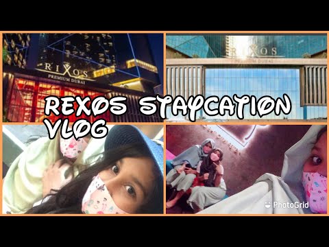 Rexos Staycation Vlog | Rexos JBR | Ammoona's Wonderworld |ft. Ammoona, Minha and Najwa