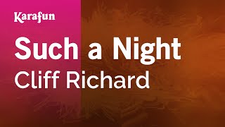 Karaoke Such a Night - Cliff Richard *