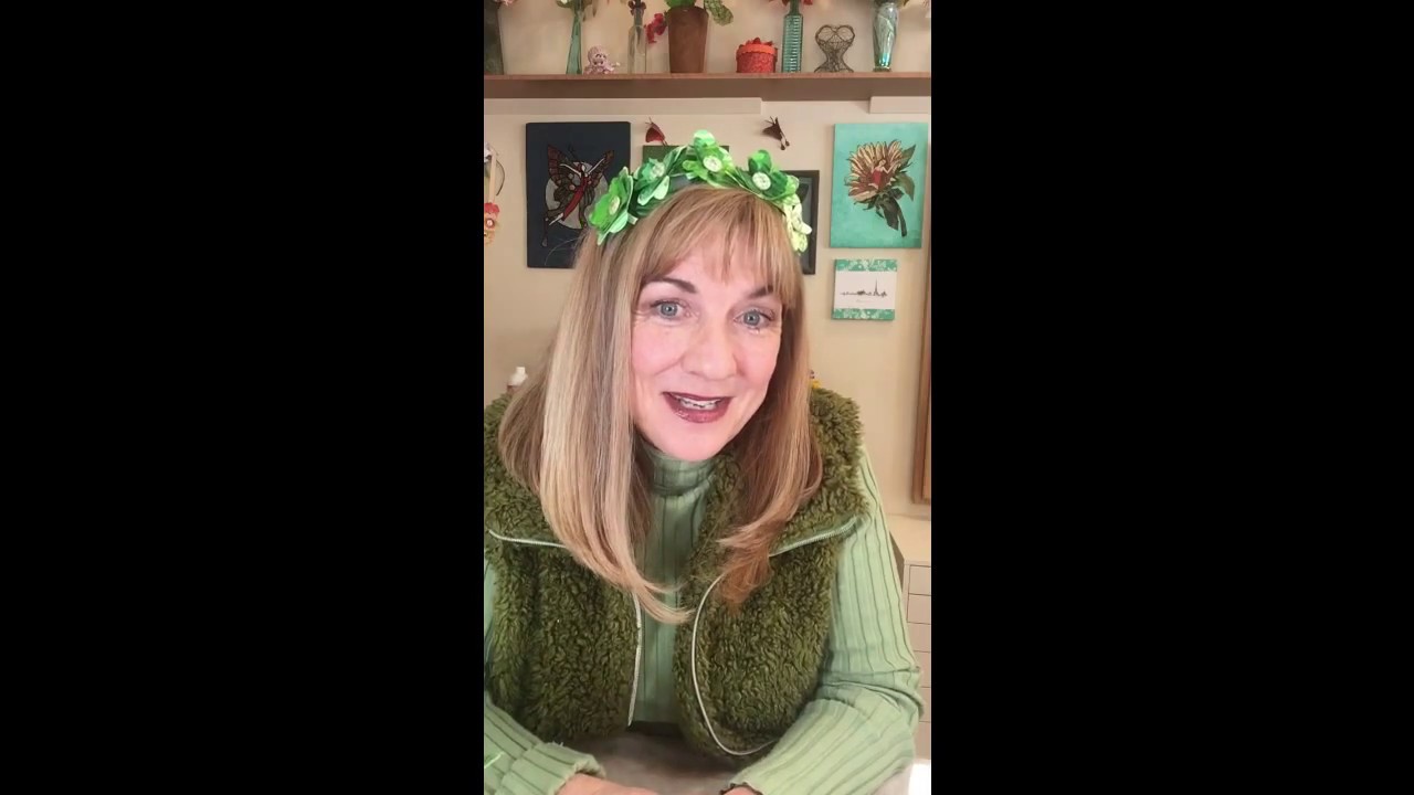 Terial Magic DIY Fabric Shamrocks for St. Patrick's Day crafts