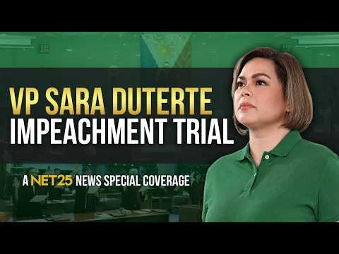 NET25 Special News Coverage | VP Sara Duterte Impeachment Trial Day 9 | July 22, 2026