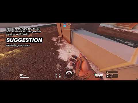 Suggestion for a QOL improvement for players with Tinnitus | Rainbow Six Siege