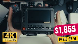 Video thumbnail for Unboxing the Blackmagic PYXIS 6K EF $1,855 No ND Build in– First Look in 2025! #unboxing #PYXIS6KEF by CineTech Review