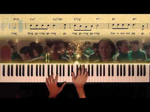오징어 게임 시즌 2 - 짝짓기 게임 노래 피아노 커버 | 악보