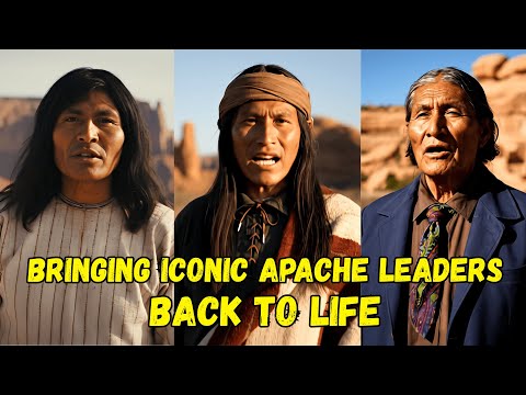 10 Iconic Apache Leaders Brought Back to Life with AI Technology | Geronimo, Lozen, Alchesay, Nana