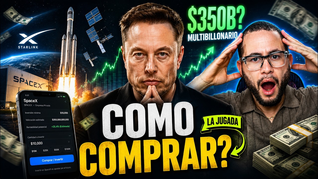 SpaceX Saldrá Al Mercado! (Como Comprarla Antes Que Salga)