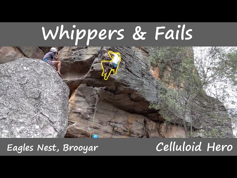 Whippers & Fails - Climbing Celluloid Hero fall brooyar