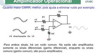 Aula condicionamento sinal de sensores: Amplificador Operacional