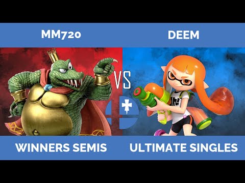RogaSmash 212: SSBU Winners Semis – MM720 (K Rool) vs Deem (Inkling, Greninja)