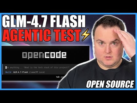 GLM-4.7 Flash In OpenCode Is an Agentic Coding BEAST!