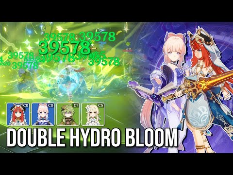 C0R1 NILOU-KOKOMI DOUBLE HYDRO BLOOM [3.1 Spiral Abyss Showcase]
