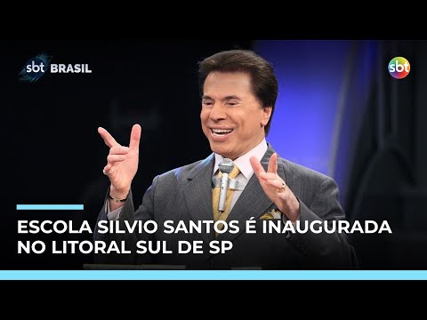 Inauguração da UE Silvio Santos