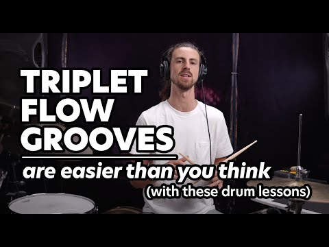 Quick Triplet Flow Grooves MADE EASY // Step-by-Step Drum Lessons // JP Bouvet Method