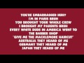 Brad Pitt's Cousin - Macklemore feat. XP | Lyric video