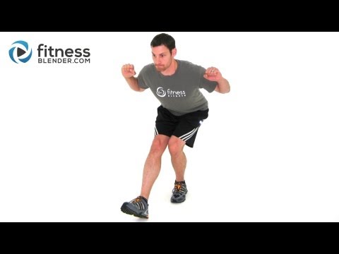 Lower Body HIIT for Strong Legs Fitness Blender HIIT Man Workout