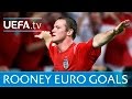 Wayne Rooney: Watch all of his EURO goals for England