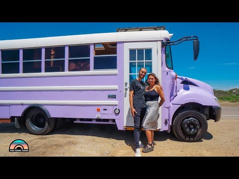 Self Converted Bus Home on Wheels - Organization Tips
