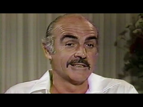 Sean Connery on return as James Bond in 'Never Say Never Again' 1983