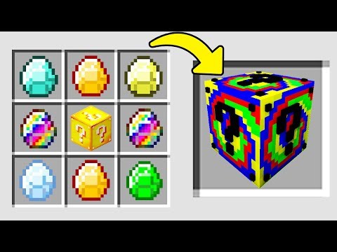 MİNECRAFT'TA OLMASI GEREKEN GİZLİ SPİRAL ŞANS BLOKLARI - Minecraft