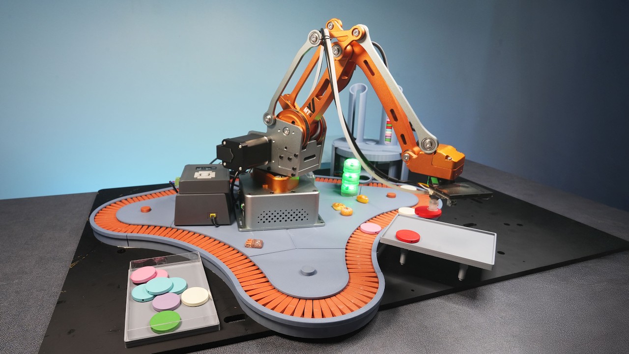 MT4 OmniConveyor belt with AI Vision sorting