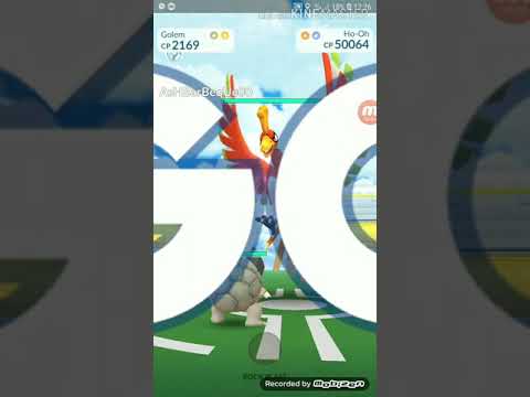 Level 5 raid Ho-Oh Pokemon Go!