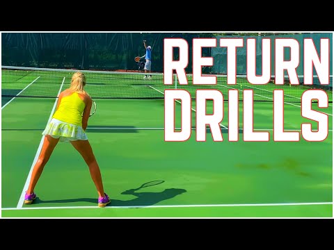 Return of Serve Tennis Drills | Improve Your Reaction Time