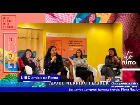 Da Roma (La Nuvola) a "Più libri Più liberi" Michela Tombolini Wedding Lawyer