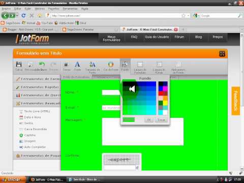 Como Fazer Um Formulário Online Pelo Jot Form