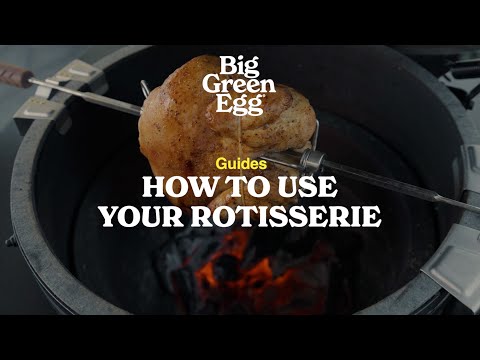 How to setup the Rotisserie 2.0 | Big Green egg