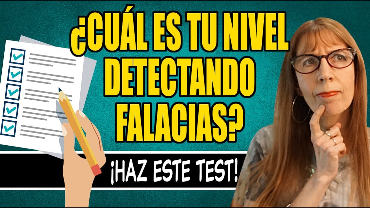 ¿Cuál es tu NIVEL detectando FALACIAS? ¡Haz este TEST tras aprenderlas! FILOSOFÍA