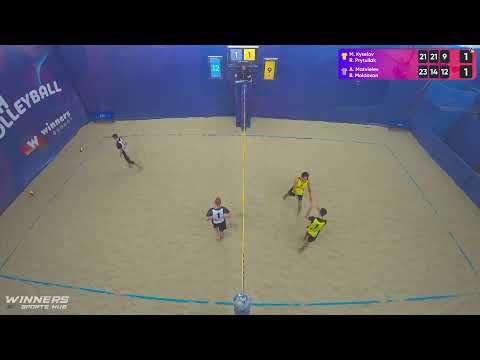 17:30 M. Kyselov / R. Prytuliak - A. Matvieiev / B. Moldovan 07.10.2022 | Winners Beach Volleyball
