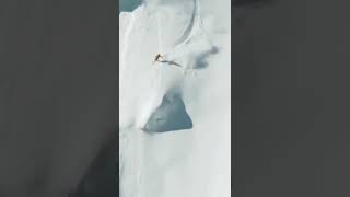 Guy backflips over an avalanche 😱😮