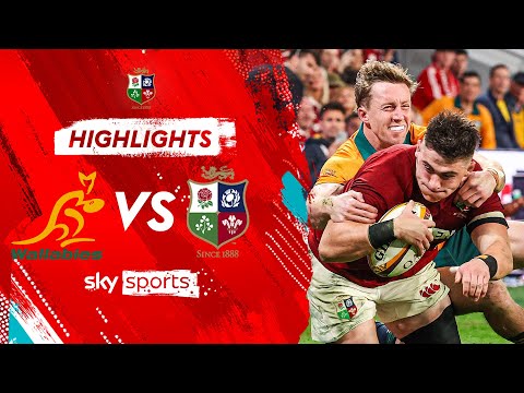 Australia vs British & Irish Lions First Test | Highlights 🦁