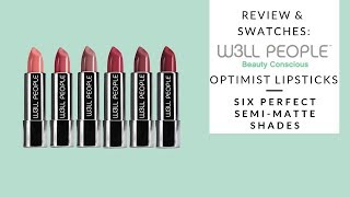 Download lagu REVIEW SWATCHES W3LL PEOPLE OPTIMIST LIPSTICK Inte... mp3