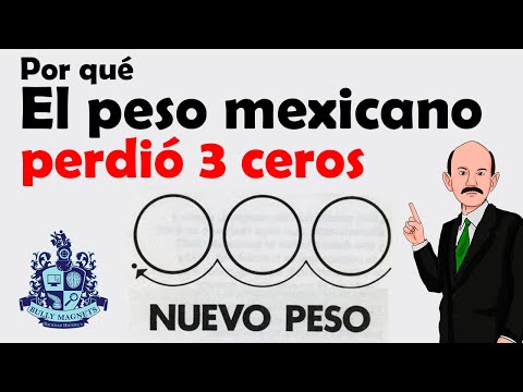 ¿Por qué el peso mexicano perdió 3 ceros? - Bully Magnets - Historia Documental