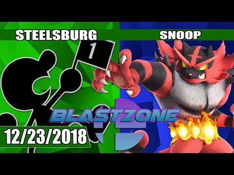 PSG Blastzone: Steelsburg (Game & Watch) vs Sugoi |   Snoop (Incineroar) - Winners Round 3
