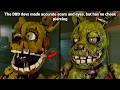 FNAF Dead By Daylight Springtrap VS FNAF 3 Springtrap Comparison