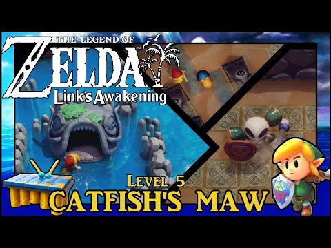 Catfish's Maw | Dungeon Level 5 | The Legend of Zelda: Link's Awakening