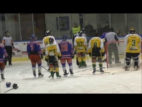 Bitka HC Dvur Králové n.L. - HC Náchod - 9.3. 2016