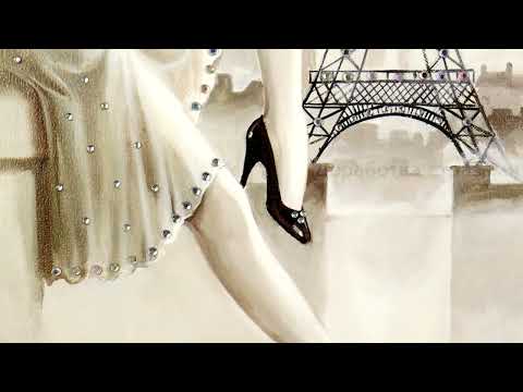 Миниатюра изображения товара Картина Декарт Девушка в Париже 8Л2788 (в раме)