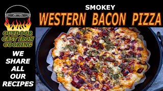 preview picture of video 'Smokey Western Bacon Pizza'