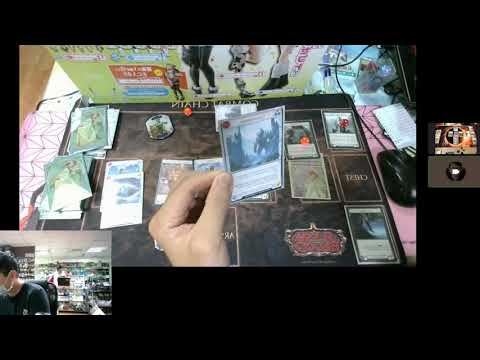 FAB Blitz Test play Oldhim(not complete) vs Boltyn 血肉之戰 閃擊戰試打新系列英雄 元素守護者 老他 vs 光明戰士 波特林 吃老他的紅槌啦!