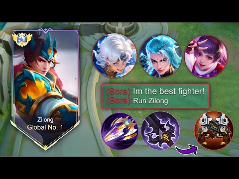 GLOBAL ZILONG NEW PERFECT BUILD!  WELCOME BACK CRITICAL BUILD! (Must abuse)