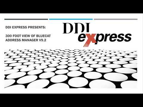 BlueCat IPAM DDI 30,000 Foot View