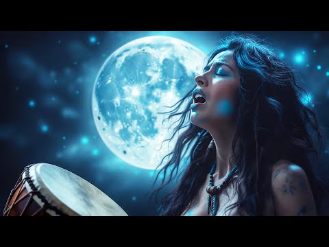 🌕 Lakota Chants – The Watchful Moon ✨ Sacred & Meditative Song