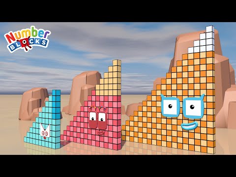 Numberblocks Step Squad 55 120 210 - The Amazing Step Squad Numberblocks