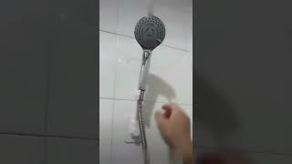 Držiak sprchy s nastaviteľným ramenom - zelený (1 ks)