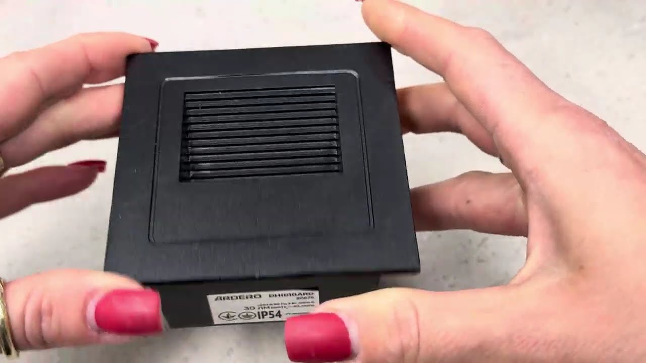 Сходовий світлодіодний накладний світильник Ardero DH1010ARD 3Вт 3000K чорний 80675