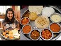 Gujarati Thali Ahmedabad Food Golgappa Girl